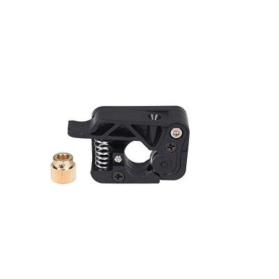 An MK10 Left Side Extrusion Gear Molded Drive Block with Bearing (1.75mm 40 Teeth)