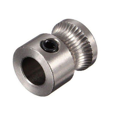An MK8 Stainless Steel Extrusion Gear