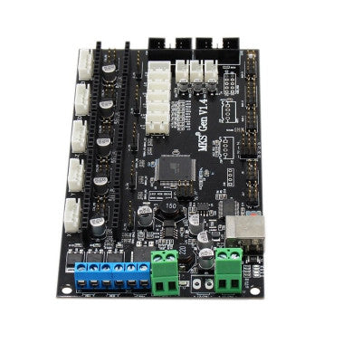 An MKS GEN V1.4 3D Printer Control Motherboard with 50cm USB Cable