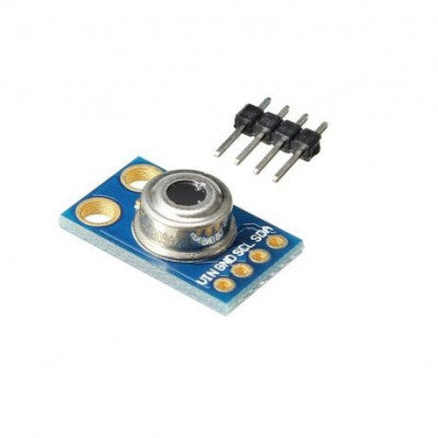 An MLX90614 ESF Non-Contact Human Body Infrared Temperature Measurement Module