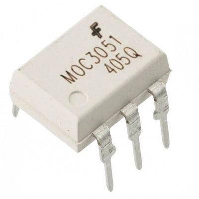 An MOC3051 IC - FSC Optocoupler Triac-out IC