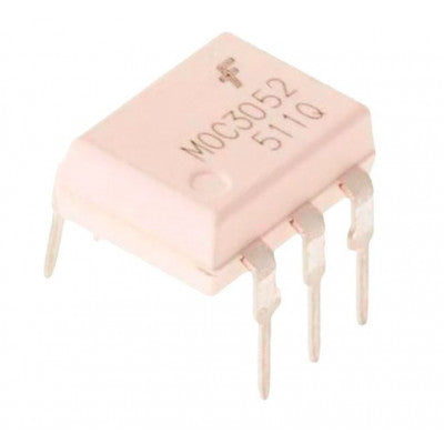 An MOC3052 IC - Optoisolator Triac Driver Optocoupler IC