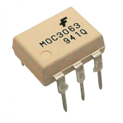 An MOC3063 IC - Zero-Cross Triac OptoIsolator IC