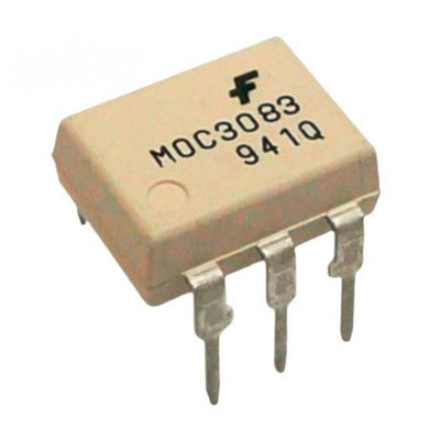 An MOC3083 IC - Zero-Cross Triac Driver Optoisolator IC