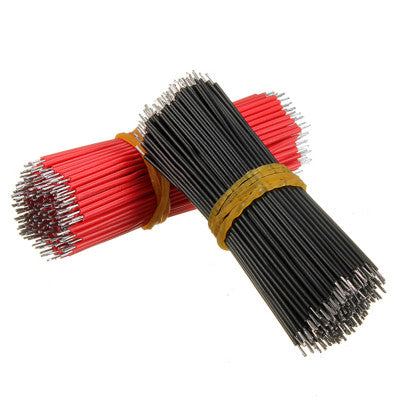 An Motherboard, PCB, Breadboard Jumper Cable 150mm 24AWG (Black) - 50 Pieces Pack