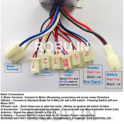 An Motor Controller 24V for MY1016 350W