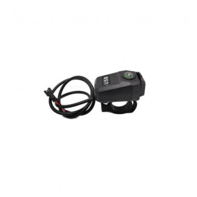 An Motorcycle E scooter mobile USB charger with helmet hook waterproof