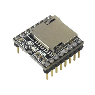 An MP3-TF-16P MP3 SD Card Module with Serial Port