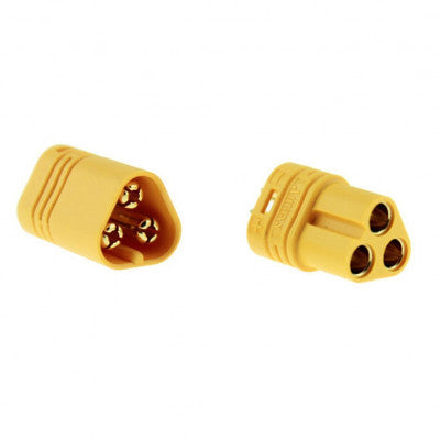 An MT30 3 Pole Motor-ESC Connector Set Male - 1 Pcs