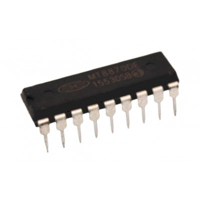 An MT8870 IC - DTMF Decoder IC