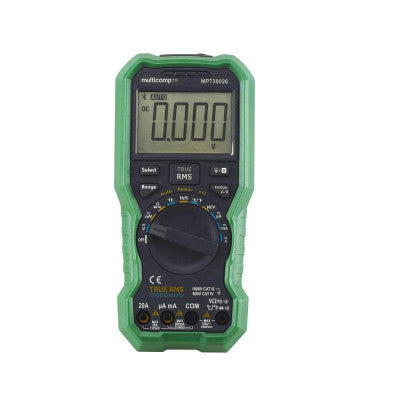An MULTICOMP PRO MP730026 EU-UK True RMS1KV 20A Hand Held Digital Multimeter
