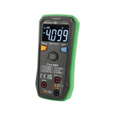 An MULTICOMP PRO MP730835 Handheld Digital Multimeter Smart, AC/DC Current/Voltage, Capacitance Resistance, True RMS, 4 Digits