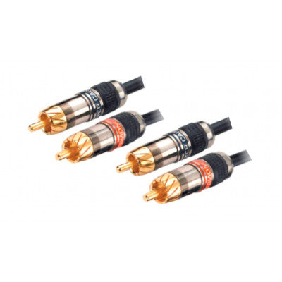 An MX 2 RCA Male Plug To MX 2 RCA Male Plug Cord OFC Cable Heavy Duty 1.5 Meter (MX-2135)