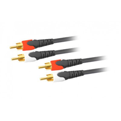 An MX 2 RCA To MX 2 RCA Cord Super Deluxe Gold Plated 5 Meters (MX-221A)