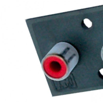 An MX 2 Way RCA Female Socket Connector (MX-1576)