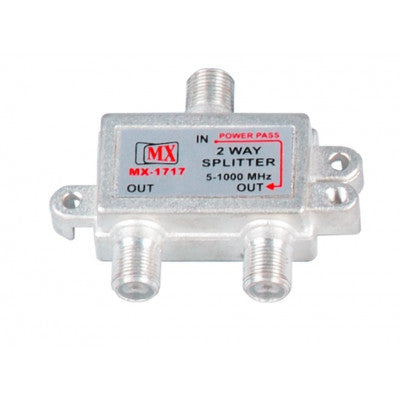 An MX 2 Way Splitter Mini 1 GHz (MX-1717)