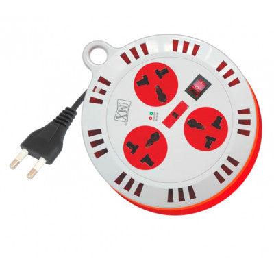 An MX 3 Outlet Universal Extension Box with Fuse and Switch 10 Meter (MX-1162)