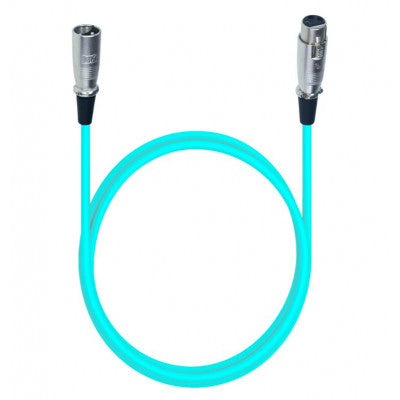 An MX 3 Pin MIC Extension Female Socket To 3 Pin MIC Male Plug XLR AES Cord 110 ohm Length 1.5 Meter (MX-3797)