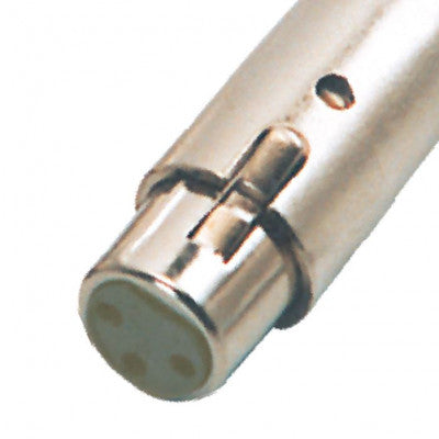 An MX 3 Pin MIC Female Extension Socket XLR To MX RCA Male Plug Connector Pin Gold Plated (MX-1021)