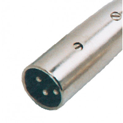 An MX 3 Pin MIC Male Plug Connector XLR To MX 6.35mm P-38 Mono Male Plug Connector (MX-1018)