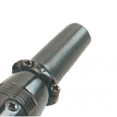 An MX 3 Pin MIC Male Plug Connector XLR with Black Coating (MX-1014)
