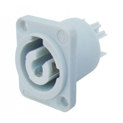 An MX 3 Pin Powercon Female Socket Connector MX3MPB 20 Amp 250V (MX-2832)