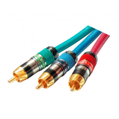 An MX 3 RCA Male Plug To MX 3 RCA Male Plug Cord RGB Cable 1.5 Meter (MX-2694)