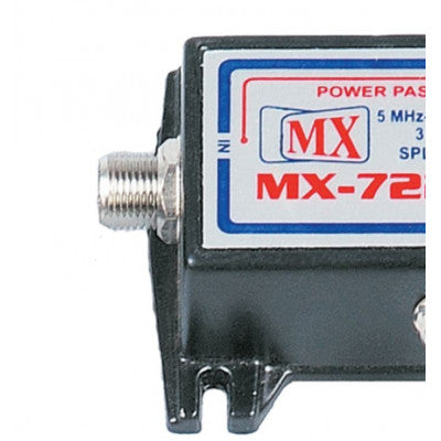 An MX 3 Way Splitter with Power Pass Gold Plated Contact (MX-722M)