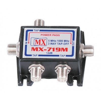 An MX 3 Way Tap Off with Power Pass Gold Plated Contact (MX-719M)