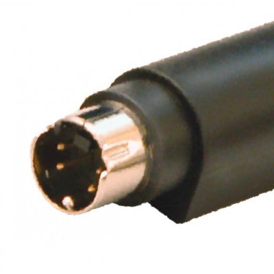An MX 4 Pin Mini DIN Male Plug To MX RCA Female Socket Connector (MX-1922)
