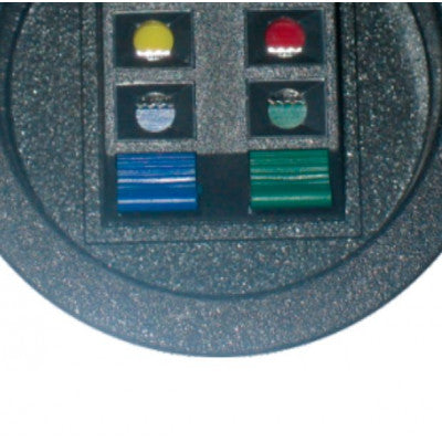 An MX 4 Way Speaker Terminal Round Mini (MX-1485A)