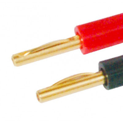 An MX 4mm Banana Male Plug Connector Solderable Type Gold Plated (MX-1405)