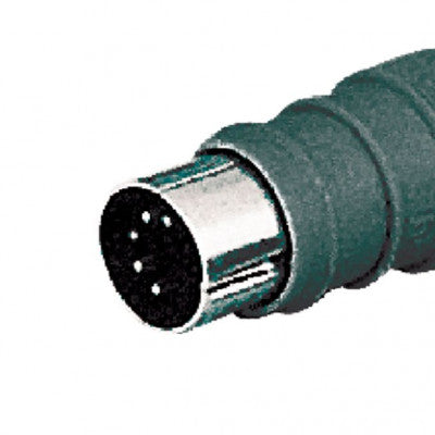 An MX 5 Pin DIN Male Plug 60 Degree Industrial with Locking System (MX-762)