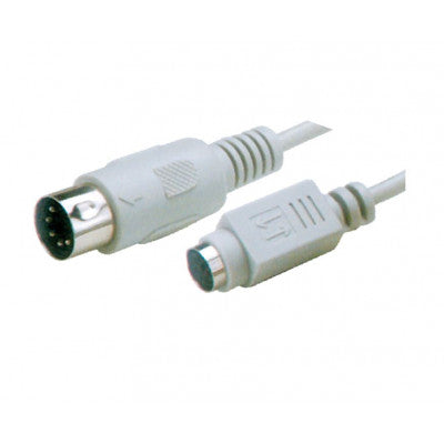 An MX 5 Pin Male Plug TO MX 6 Pin Mini DIN Female Socket Cord with 0.60 Meter Wire (MX-276)