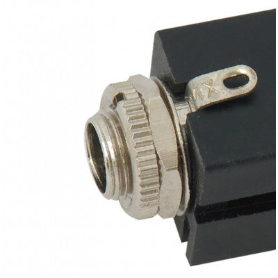 An MX 6.35mm P-38 Mono Female Socket Connector Box Type Metal (MX-69A)