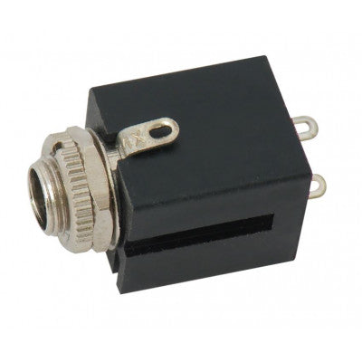 An MX 6.35mm P-38 Mono Female Socket Connector Box Type Metal (MX-69A)