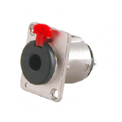 An MX 6.35mm P-38 Mono Female Socket Locking Type Panel Mounting Connector (MX-1872)