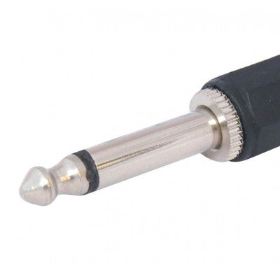 An MX 6.35mm P-38 Mono Male Connector Copper Plated - Economic (MX-65E)