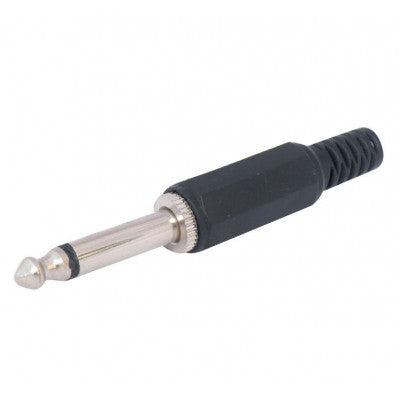 An MX 6.35mm P-38 Mono Male Connector Copper Plated - Economic (MX-65E)