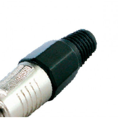 An MX 6.35mm P-38 Mono Male Plug Connector with Golden Tip Heavy Duty (MX-1865)