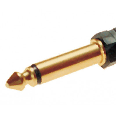 An MX 6.35mm P-38 Mono Male Plug To MX 3.5mm EP Female Connector Gold Plated (MX-199)