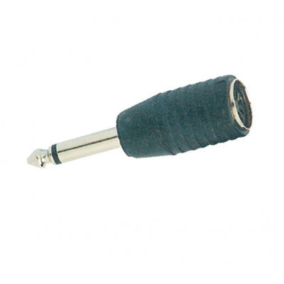 An MX 6.35mm P-38 Mono Male Plug To MX 5 Pin DIN Female Socket Connector (MX-447)
