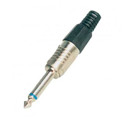 An MX 6.35mm P-38 Mono Plug Connector Fancy Type Copper Plated (MX-847)