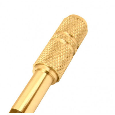 An MX 6.35mm P-38 Stereo Male Plug To MX 3.5mm EP Stereo Female Connector Full Metal Gold Plated (MX-139)
