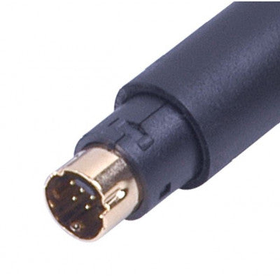 An MX 7 Pin Mini DIN Male Plug Connector New Type 2 Rows (MX-2446)