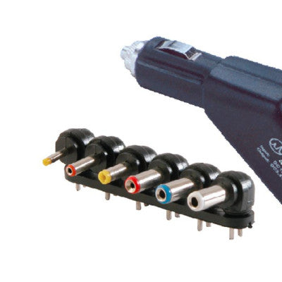 An MX Auto Mobile Cum Power Regulated Connector SMPS 1 Amp with 6 Way DC Connector Voltage 3V 4.5V 6V 9V 12V (MX-1268)