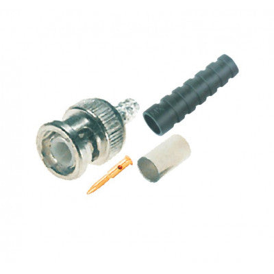 An MX BNC Connector Crimping Type Durlin For MX RG-58 Cable Pin Gold Plated (MX-527)
