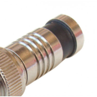An MX BNC Connector RG-6 Compression Type Waterproof 50 Ohms (MX-2726B)
