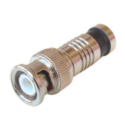 An MX BNC Connector RG-6 Compression Type Waterproof 50 Ohms (MX-2726B)