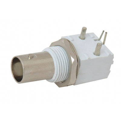 An MX BNC Female Connector Right Angle PCB Mounting Pin Gold Plated (MX-416)